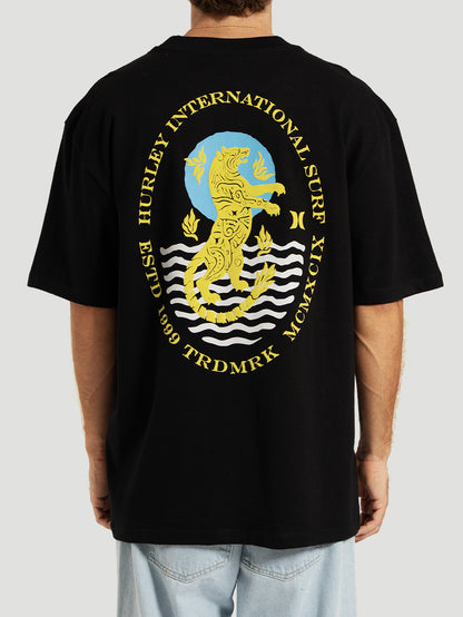 Camiseta Especial Preta Hurley Wheels