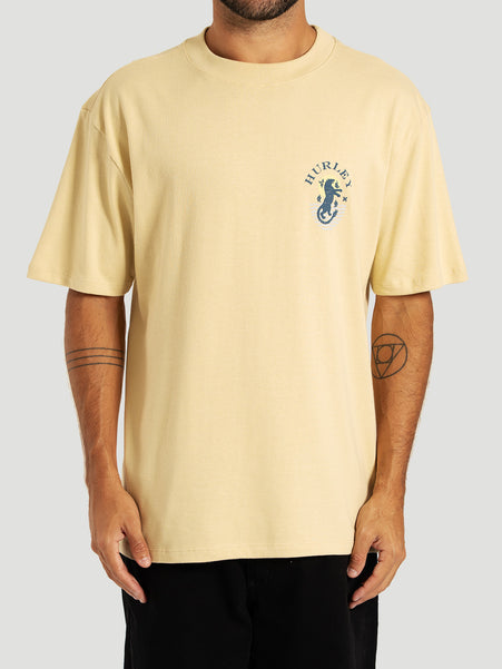 Camiseta Especial Bege Hurley Wheels