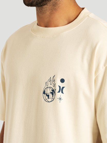Camiseta Especial Off White Hurley Letters
