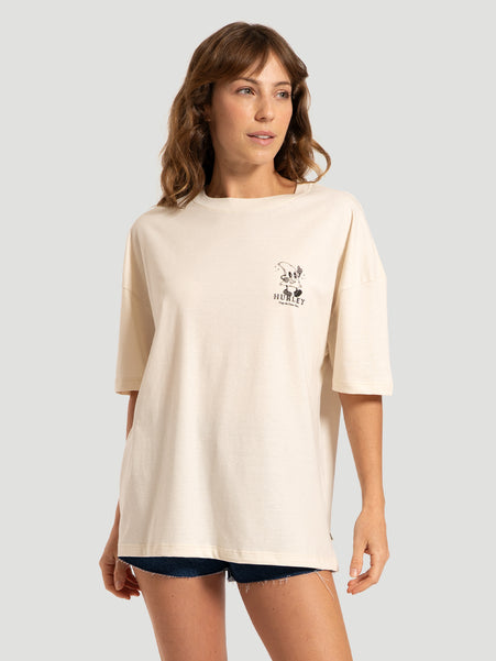Camiseta Especial Manga Curta Off White Hurley Eco