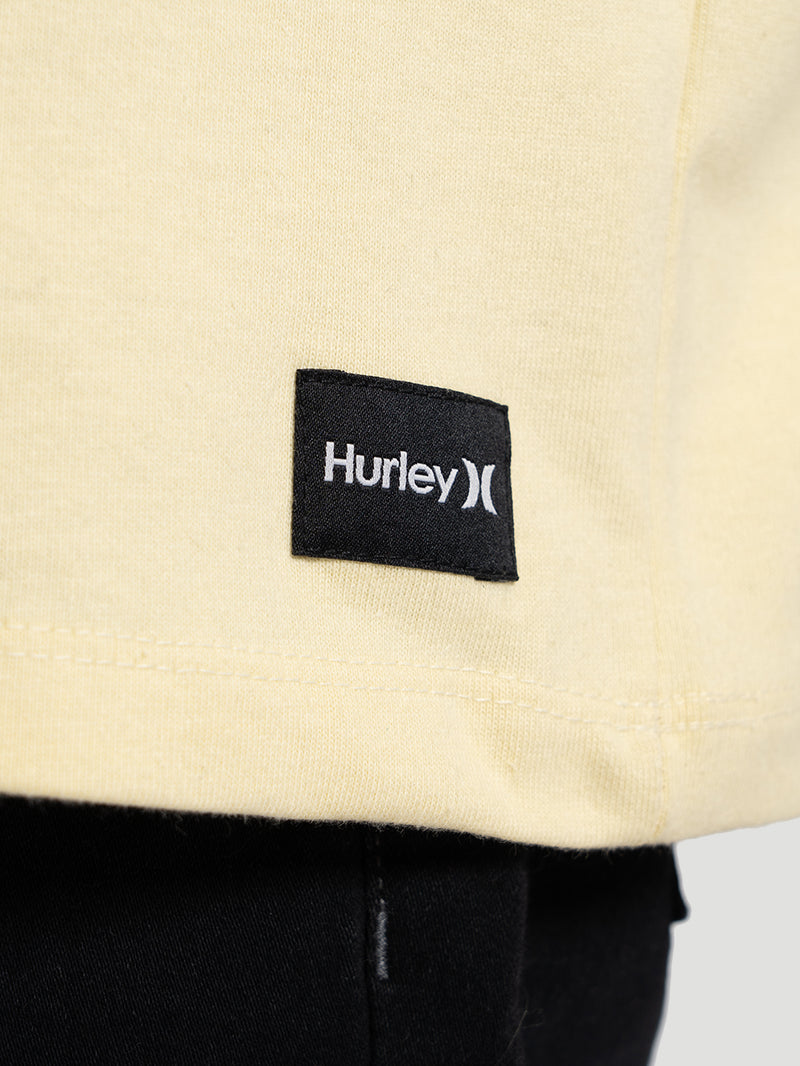 Camiseta Especial Manga Curta Hurley Innovate MaxFit Amarelo