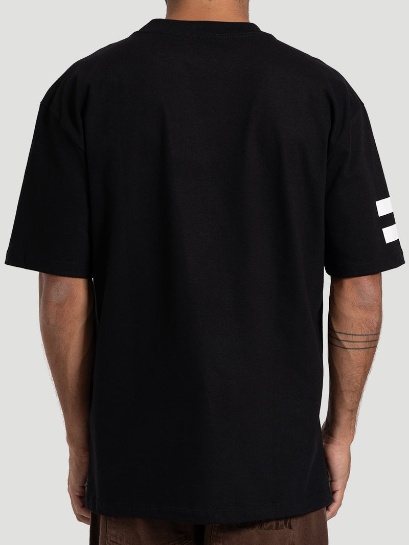 Camiseta Especial Hurley Block Party Max Fit Preta