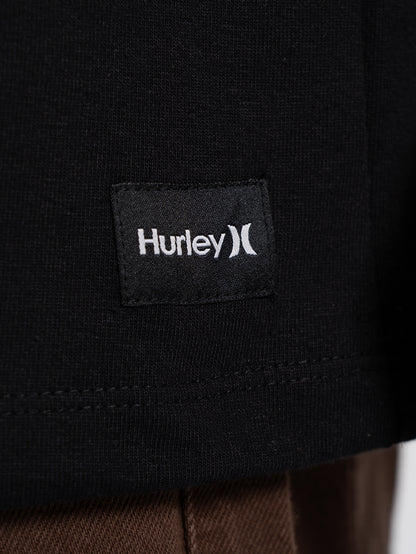 Camiseta Especial Hurley Block Party Max Fit Preta