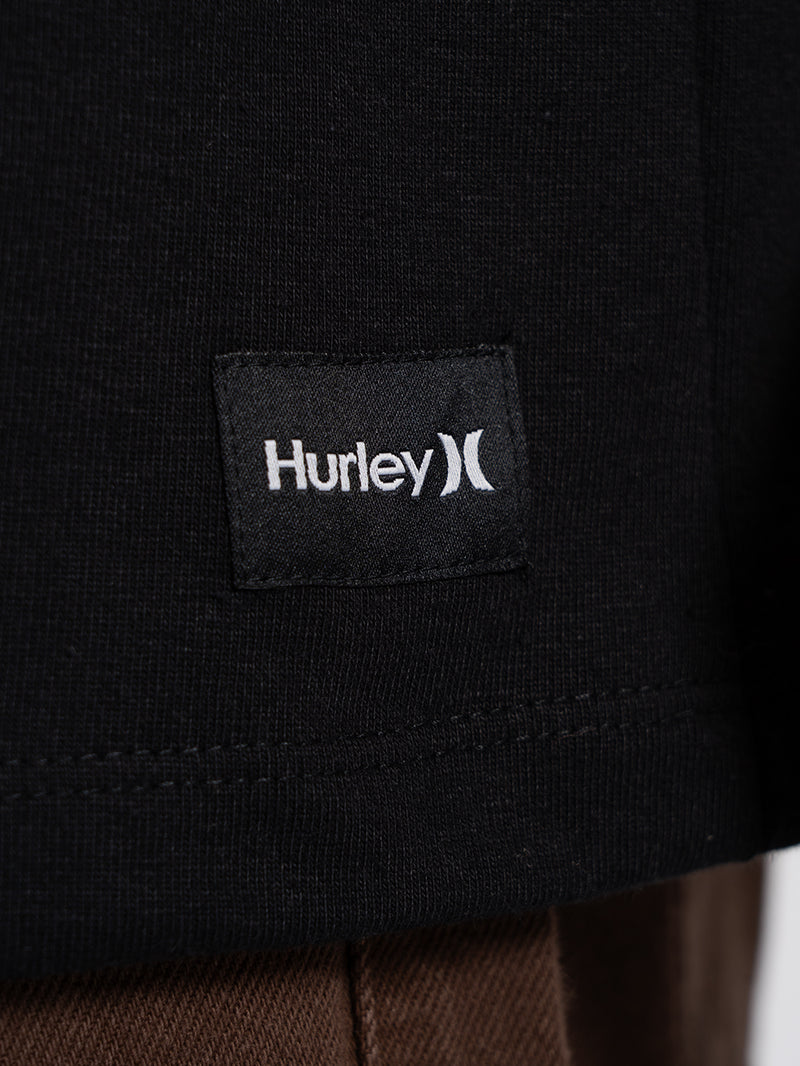 Camiseta Especial Hurley Block Party Max Fit Preta