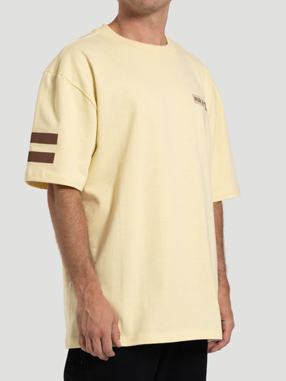Camiseta Especial Hurley Block Party Max Fit Amarela