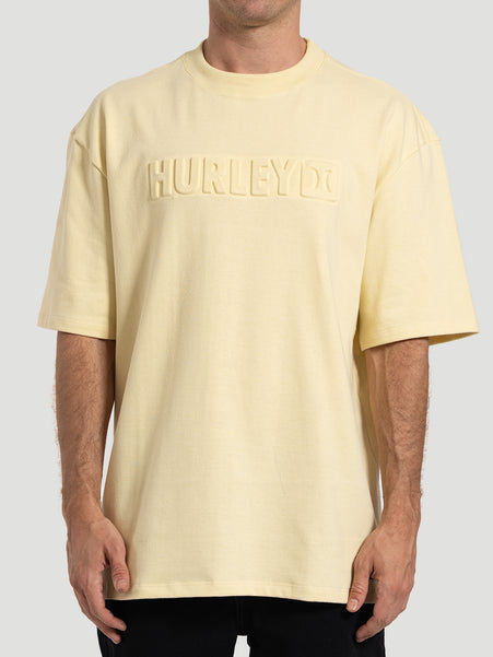 Camiseta Especial Hurley Square MaxFit Amarelo