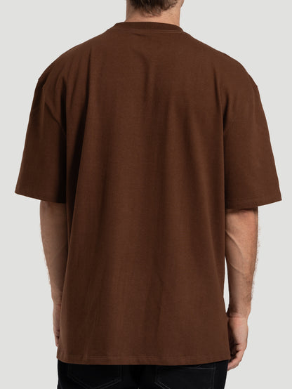 Camiseta Maxfit Square Manga Curta Marrom