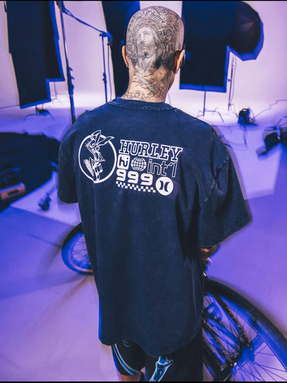 Hurley x Travis Barker Camiseta Especial Rabbit March