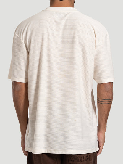 Camiseta Especial Hurley Texture Max Fit Areia