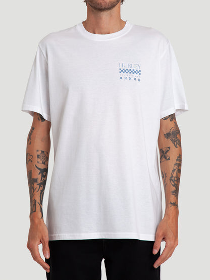 Camiseta Especial Hurley Trademark Branca