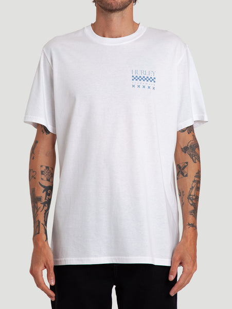 Camiseta Especial Hurley Trademark Branca