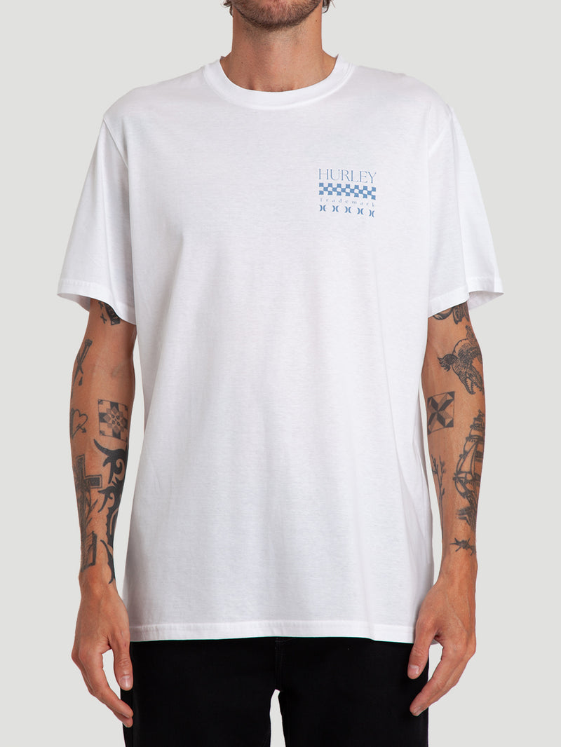Camiseta Especial Hurley Trademark Branca