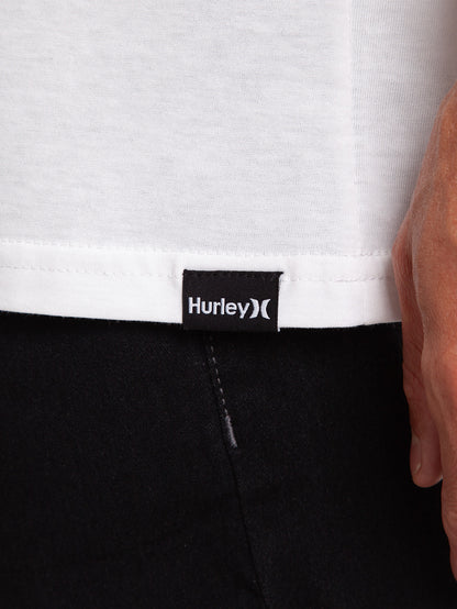 Camiseta Especial Hurley Trademark Branca