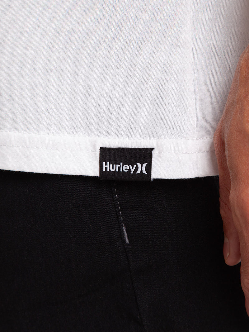 Camiseta Especial Hurley Trademark Branca