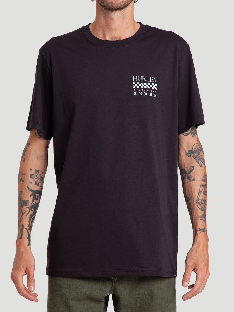 Camiseta Especial Hurley Trademark Preto