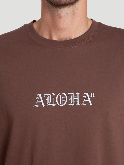 Camiseta Especial Hurley Aloha Marrom