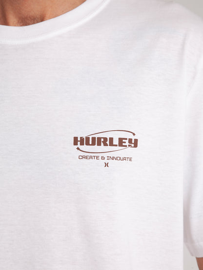 Camiseta Especial Hurley Innovate Algodão Peruano Branca