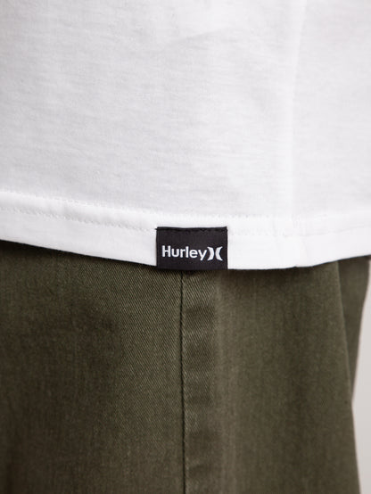 Camiseta Especial Hurley Innovate Algodão Peruano Branca