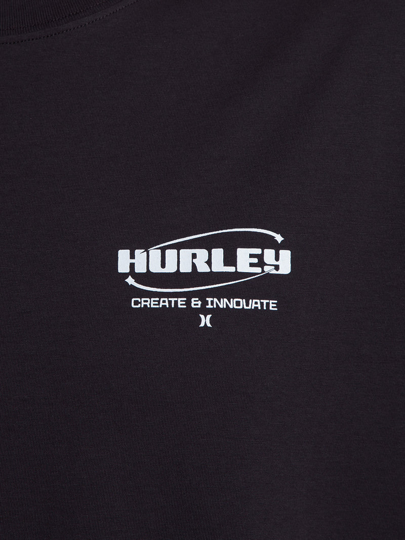 Camiseta Especial Hurley Innovate Algodão Peruano Preta