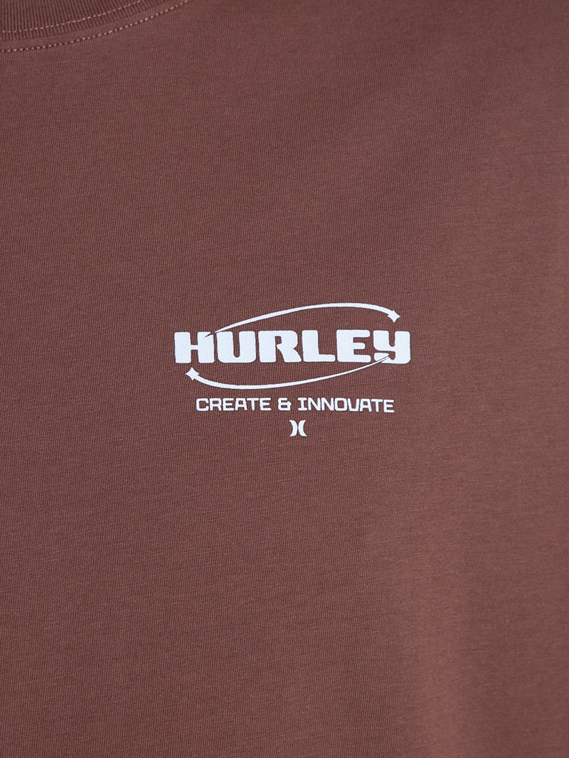 Camiseta Especial Hurley Innovate Algodão Peruano Marrom