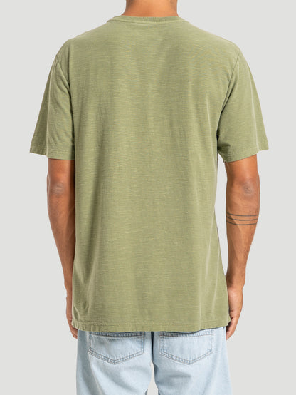 Camiseta Hurley Especial Wash Icon Bordado Verde