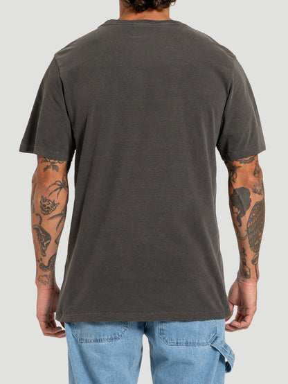 Camiseta Hurley Especial Mini Bells Icon Bordado Preta