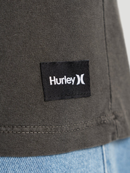 Camiseta Hurley Especial Mini Bells Icon Bordado Preta