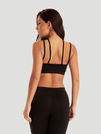 Top Preto Hurley Action