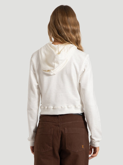 Blusa Clareou Hurley Feminina Off White