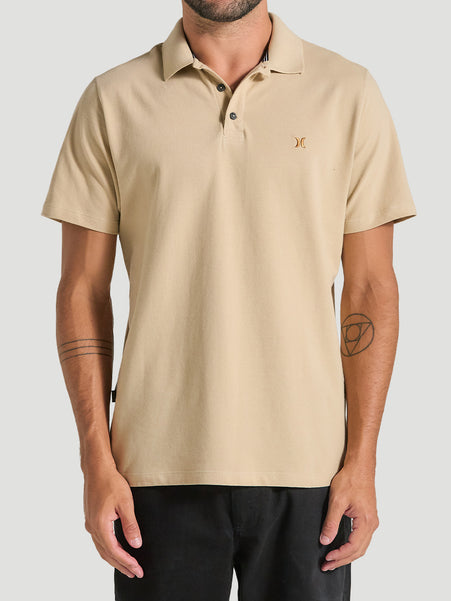 Camisa Gola Polo Bege Hurley Weekend