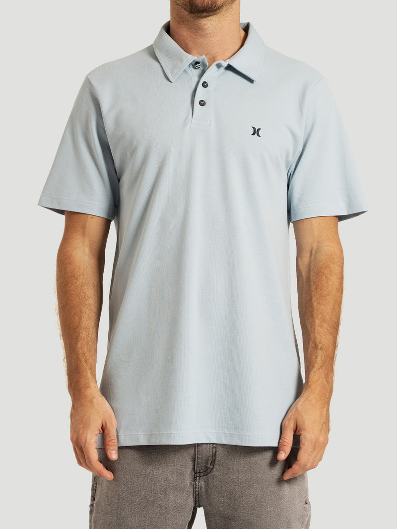 Camisa Polo Azul Claro Hurley Intro