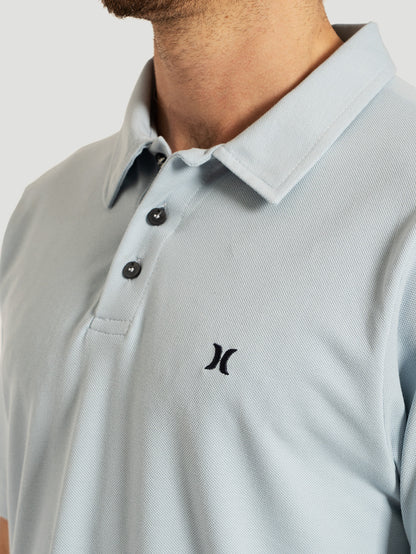 Camisa Polo Azul Claro Hurley Intro
