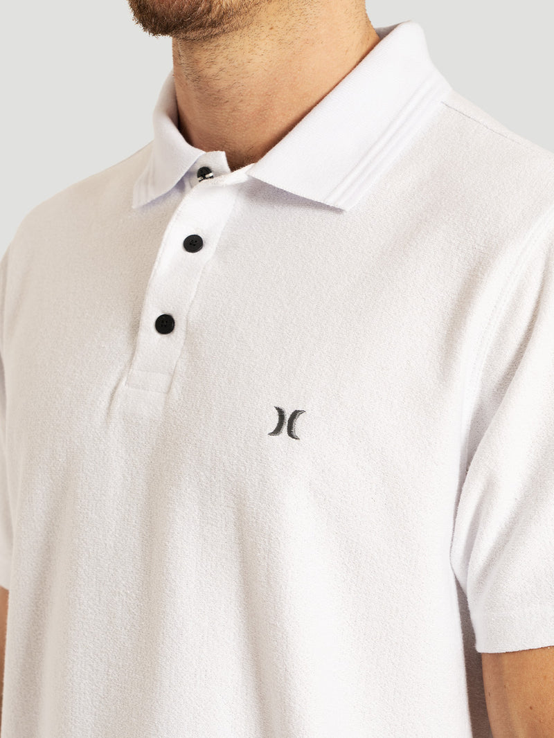 Camisa Polo Branca Hurley Soft