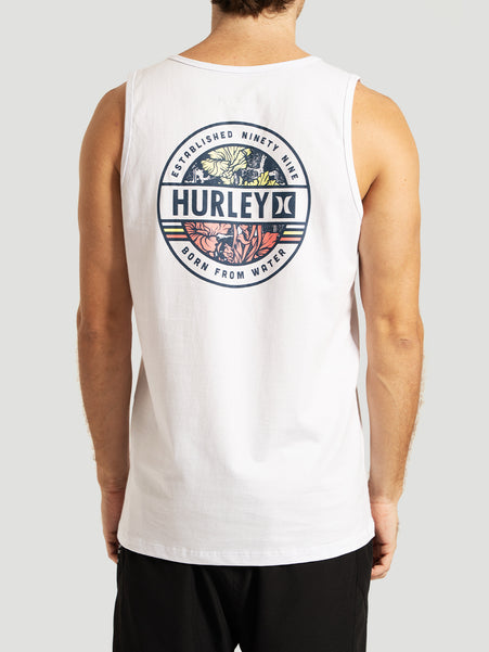 Regata Branca Hurley Sticker
