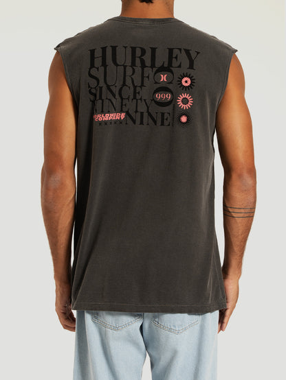 Regata Especial Preta Hurley Letters