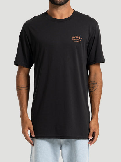 Camiseta Cotton No Rules Hurley Preta
