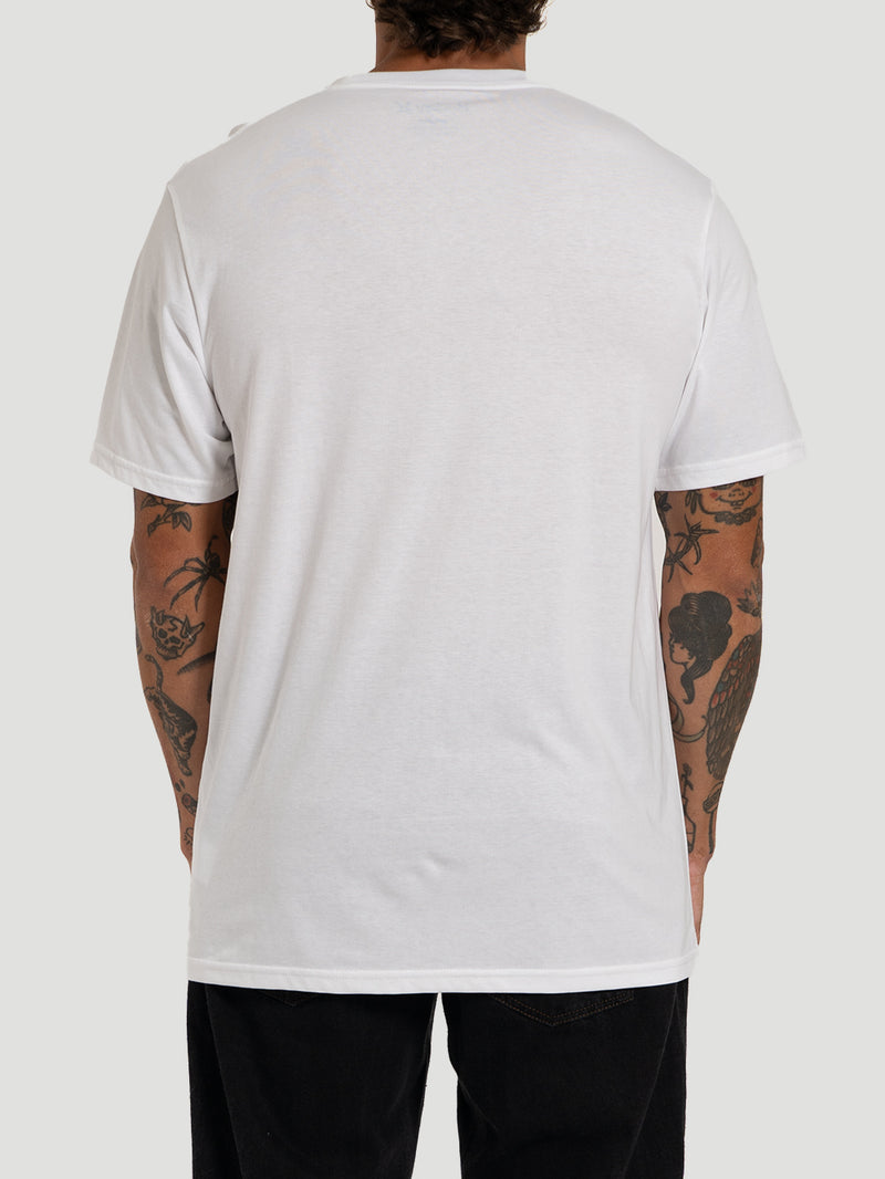 Camiseta Cotton Outline Hurley Branca