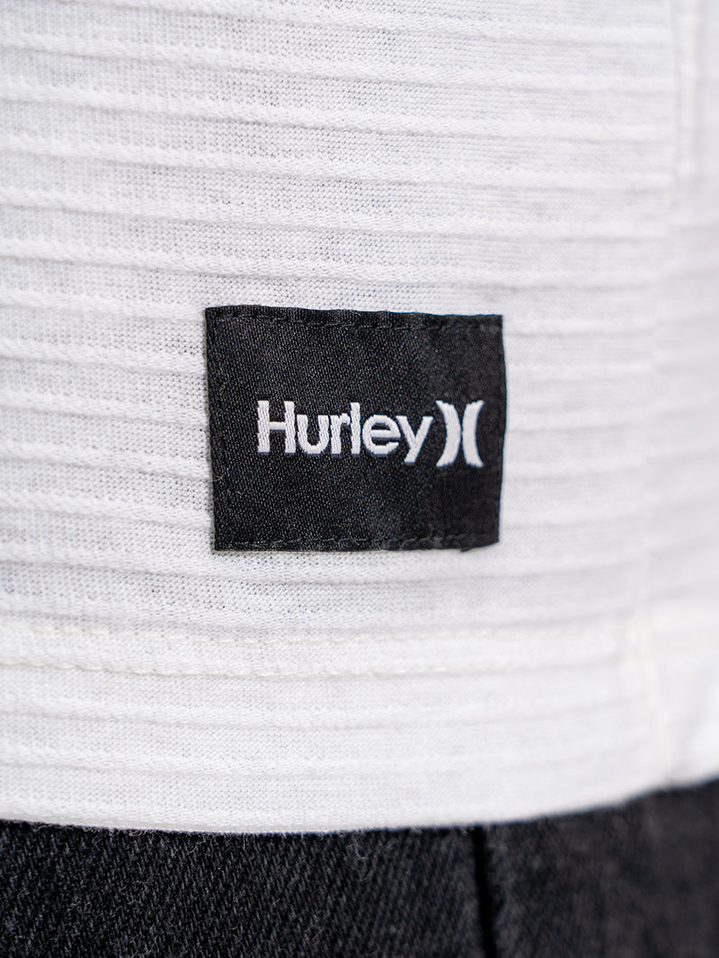 Camiseta Hurley Estocolmo Max Fit Off White