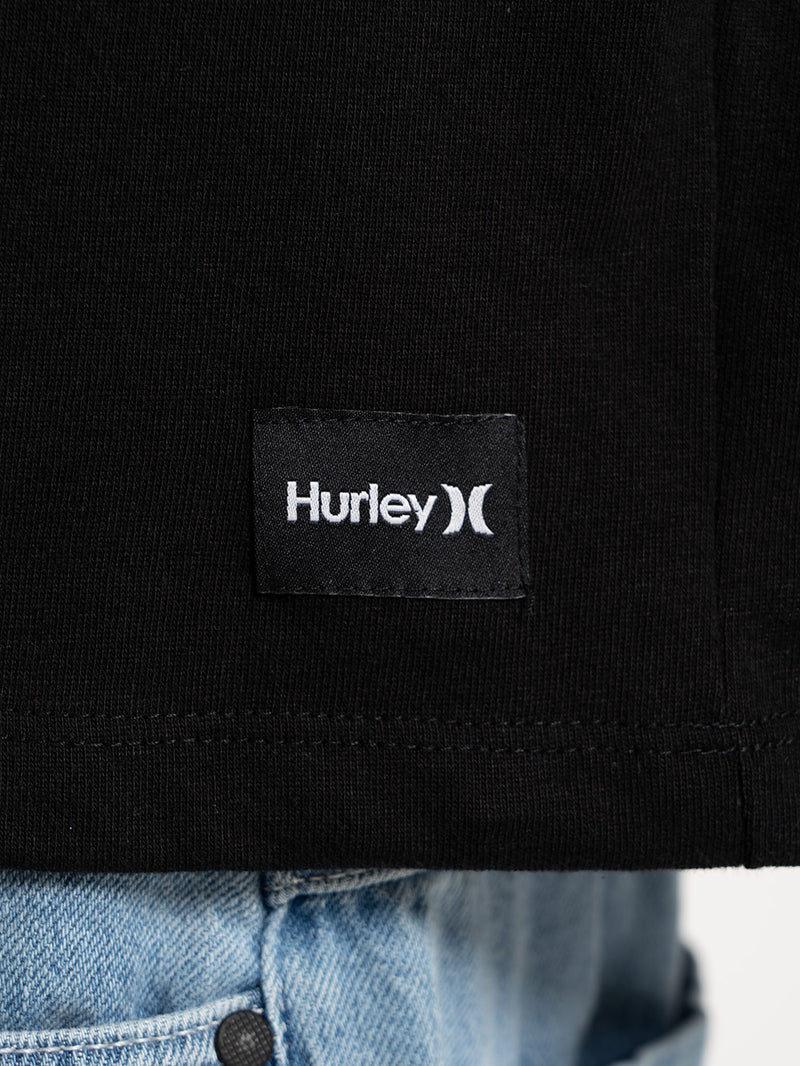 Camiseta Box No Rules Hurley Preta
