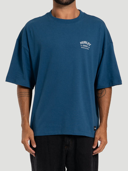 Camiseta Box No Rules Hurley Azul