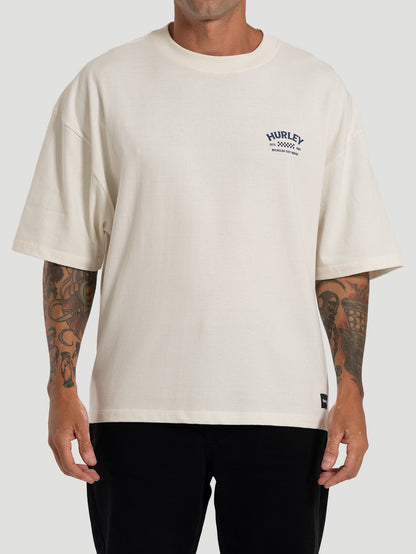 Camiseta Box No Rules Hurley Off White