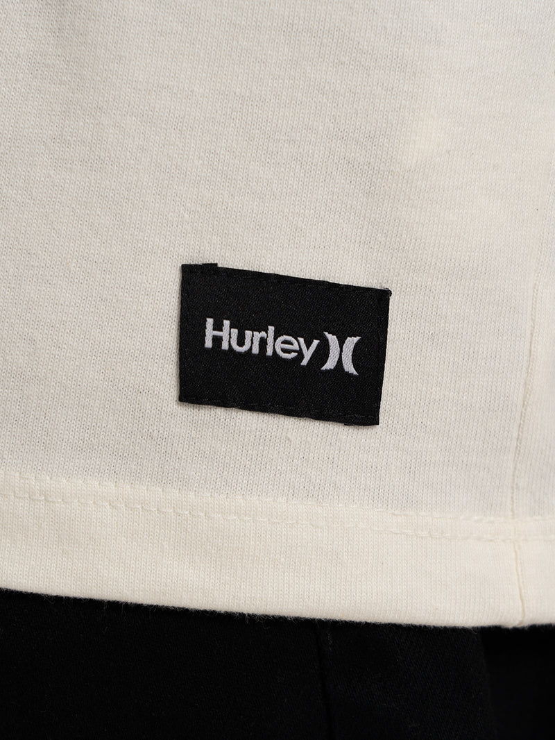 Camiseta Box No Rules Hurley Off White