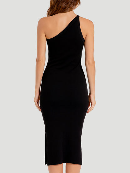 Vestido Midi Preto Hurley Single