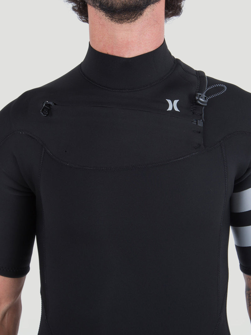 Long John Hurley Advant 2/2mm SS Fullsuit Preto