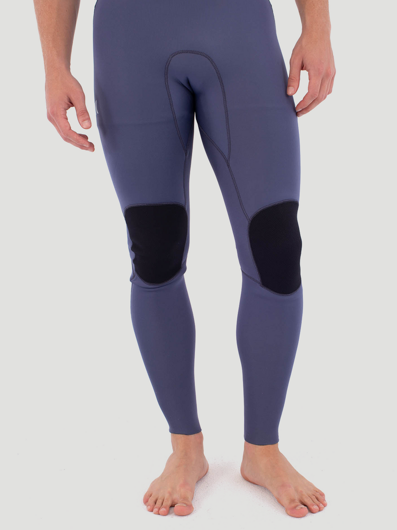Long John Hurley Air 2/2mm Fullsuit Manga Curta Masculino Cinza Chumbo