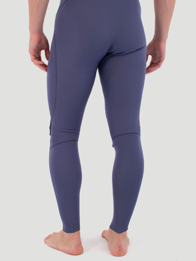 Long John Hurley Air 2/2mm Fullsuit Manga Curta Masculino Cinza Chumbo