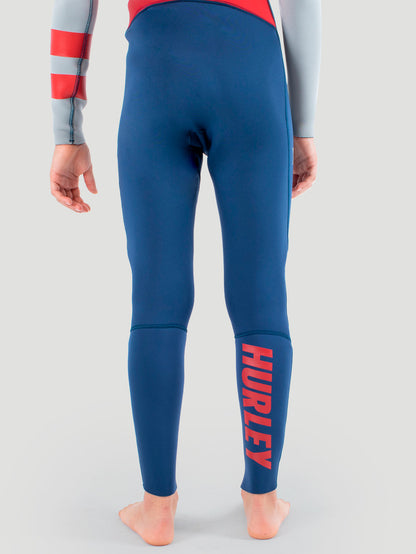 Long John Juvenil Hurley Advant 3/2mm SS Fullsuit Azul