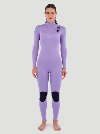 Long John Hurley Feminino AIR 3/2mm Fullsuit Lilás