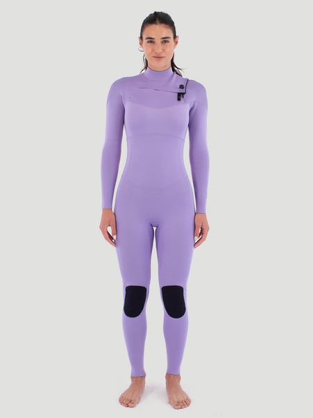 Long John Hurley Feminino AIR 3/2mm Fullsuit Lilás