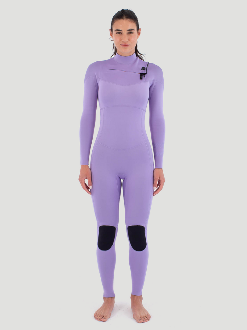 Long John Hurley Feminino AIR 3/2mm Fullsuit Lilás